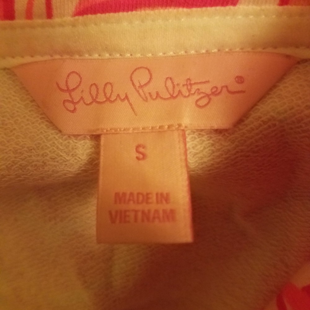 Lily pulitzer pink pop over